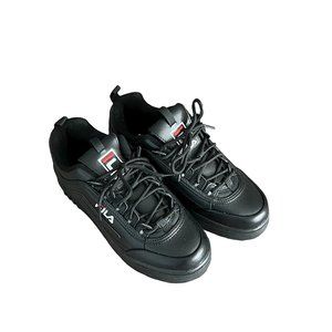 Fila Disruptor li FX-100 Lux Unisex Size 7 (Big Kid) Black Child 3FM00670-030